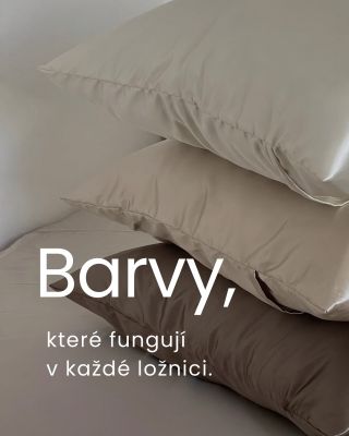 Povlečení není jen praktické. Je to atmosféra, klid i styl, který tě vystihuje. 💫 Připravili jsme pro tebe výběr odstínů,...